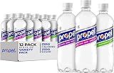 Propel, 3 Flavor Variety Pack, Zero Calorie Sports Drinking Water with Electrolytes and Vitamins C&E, 16.9 Fl Oz (Pack of 12)