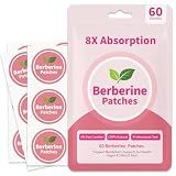 GLPLUS-1 Patches Berberine Patches for Women & Men-8X Advanced Natural Formula with L Glutamine, Chromium, Pomegranate and Cinnamon- 60 Count (60 Days Supply)-01