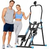 HXD-ERGO Stair Stepper for Home with 3-Level Resistance and 2 Incline Modes