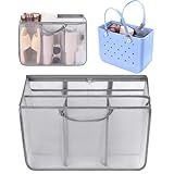 OUTXE Beach Bag Organizer Compatible with X Large Bogg Bag Accessories Inserts, Lightweight Mesh Insert Divider Pouch for Original XL Bogg Bags, Beach Tote Bags Insert for Organizing