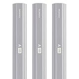 StringKing A Series Attack Lacrosse Shaft 135 Grams (Silver)