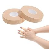 2 Rolls Finger Tape, Extra Strong Adhesive 0.6-Inch x 32-feet Athletic Tape for Fingers, Hands, & Toes, Rock Climbing Tape, Skin-Friendly Sports Tape for Outdoor Sports Climbing Football (Skin Color)