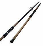 Okuma Longitude Surf Graphite Rods (Large, Black/Blue/Silver), 8'