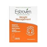 Estroven Weight Management for Menopause Relief - 30 Ct. - Clinically Proven Ingredients Help Manage Weight, Provide Night Sweats & Hot Flash Relief* Drug-Free & Gluten-Free Caplets