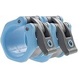 Lock-Jaw HEX 50mm / 2" Olympic Barbell Collar - Quick Release Barbell Clamp (LIGHT BLUE)