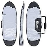 UCEDER Surfboard Cover and Surfboard Board Bag for Outdoor Travel,5'0",5'10",7'2",8'0",8'5",9'0",9'10" Surfboard Bag,Maximum Protection for Your Surfboard(9'0'')
