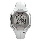 Timex Women's Ironman Triathlon Transit 33mm Resin Strap Watch – Gold-Tone Top-Ring & Black Resin Strap