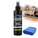 Yesibeike 6.76 fl oz Slide Surface Glide Spray Kit, Odorless Glide Polish to Help Reduce Drag on Slide Boards, Hockey Tiles, Shooting Pads, Air Hockey & Shuffleboard Tables