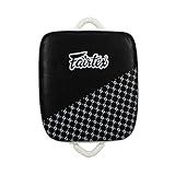 Fairtex LKP1 Leg Kick Pad, A.K.A. The Thai Suitcase for Muay Thai Kickboxing (Black/White)