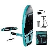 Spatium 160L Lucid ICE Versatile Inflatable Hydrofoil Board Surfing for Water Sports Foiling for Kitesurfing Wingfoil Boards with SP1060 Foil