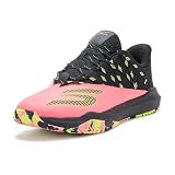 Skechers Men's Viper Court Rally Pickleball Sneaker, Coral/Multi, 10.5