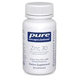 Pure Encapsulations Zinc 30 mg - Supplement for Immune System Support, Growth and Development, and Wound Healing* - with Zinc Picolinate 30 mg - 60 Capsules