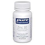 Pure Encapsulations Zinc 30 mg - Supplement for Immune System Support, Growth and Development, and Wound Healing* - with Zinc Picolinate 30 mg - 60 Capsules