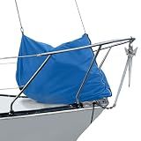 SavvyCraft Waterproof Jib Bag, Heavy Duty 600D Sailboat Headsail Bag Large