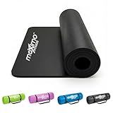 Maximo Fitness Yoga Mat - Multipurpose 72" x 24" x 0.5"(Standard) Exercise Mat for Men, Women and Kids, Ideal Non Slip Workout Mats for Yoga, Pilates, Gym Exercise with Carrying Strap