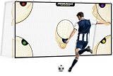 PodiuMax 12x6FT Soccer Goal Target Net with 5 Scoring Zones