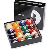 Empire USA Billiard Balls Set - 2.25” Regulation Pool Balls Set with Cue Ball, Durable Resin Billiard Ball Set for Standard Pool Tables