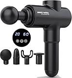 Massage Gun Deep Tissue - Back Muscle Massager w/High Torque Motor for Back Pain, Shoulder, Neck, Body, All Muscles Recover & Massage