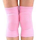 JUMISEE Kids Knee Pad, Anti-Slip Padded Sponge Knee Brace Breathable Flexible Elastic Knee Support for Football Volleyball Dance Skating Basketball Sports