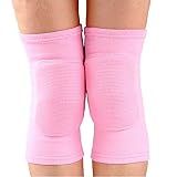 JUMISEE Kids Knee Pad, Anti-Slip Padded Sponge Knee Brace Breathable Flexible Elastic Knee Support for Football Volleyball Dance Skating Basketball Sports