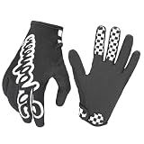 SOLO QUEEN Sim-Racing Gloves for Steering Wheel Simulators (Black,M)