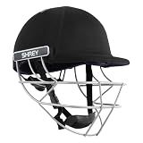 Shrey Classic Steel Cricket Helmet (Black, L)