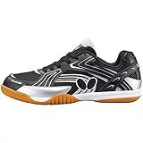 Butterfly mens Athletic Table Tennis Shoes, Black, 4.5 US