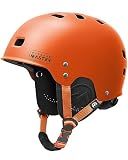 OutdoorMaster Kayak Helmet, Wakeboard Helmet Whitewater Helmet Men Women, Water Helmet with Ear Pads, Surf Helmet 12 Vents Dial Fit Adjustment Longboard Helmet, Perfect for Kayaking, Boating