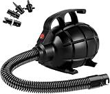 Electric Airpump for Inflatable Tumble Track Gymnastics Mat, Air Roller Barrel, Swimming Ring, Bed, Pool Toy, Inflatables Raft Boat Electric Pump with 4 Nozzles（AC 110-120V（500W））