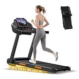 16% Treadmills for Home with Handle, Foldable Treadmill with Incline