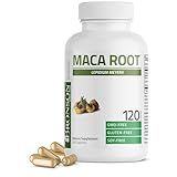 Bronson Maca Root Lepidium Meyenii Non-GMO, 120 Vegetarian Capsules