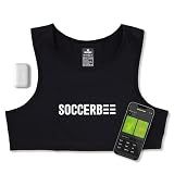SOCCERBEE-BEE LITE 2 - Sports GPS Tracker & Vest for Outdoor Sports | 30days Trial Included & Subscription Requierd | Soccer Training Equipment | Fitness Tracker (Extra Small)