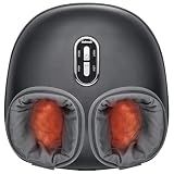 Nekteck Shiatsu Foot Massager with Heat [2026 Upgraded], 3 Modes Deep Kneading Therapy Air Compression, Feet Massage for Plantar Fasciitis, Relaxation Gifts for Men Women Mom Dad Birthday