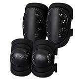 Tactical Knee Pads ,Airsoft Knee & Elbow Protective Pads Guard for Army, Paintball, Hunting and Anyother Outdoor Sports