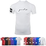 Gold BJJ Foundation Rash Guard - Ranked No-Gi and Gi Jiu Jitsu Rashguard (Short Sleeve, White, L)