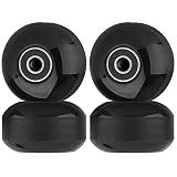 SPORTYOUTH Skateboard Wheels, 52mm 95A, 4-Pack for Street Tricks