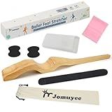 Jomuyee Ballet Foot Stretcher Set, Whole Wood Formed Without Splicing, Original Pine Dance Foot Arch Enhancer for Dancer, Gymnastics, Yoga People, Gift Idea