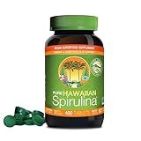 Nutrex Hawaii, Pure Hawaiian Spirulina 500 mg, Vegan, Supports Immune System, Heart, Cells and Energy, 400 Tablets