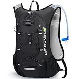 Lightweight Hydration Backpack, Running Backpack with 2L Water Bladder