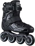 FR Skates - FRX 80 Black - Adult Urban Inline Skates (43 EU / 10 US)