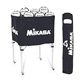 Mikasa BCSPSH-BLA Ball Cart (Black), 36 Ball