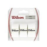 WILSON Sporting Goods Perforated Pro Overgrip (12-Pack), White (WRZ4006WH)