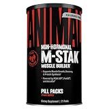 Animal M-Stak - Muscle Builder and Anabolic Mass Gainer Supplement for Bodybuilding - Lean Muscle Growth, Amino Complex and Pre Workout Energy, 21 Packs