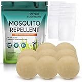 AJOQFKTD Mosquito Repellent Outdoor Patio, Mosquito Repellent Indoors, Mosquito Away Deterrent for Backyard, Camping, Travel, Outdoor 8-Packs
