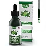 Chlorophyll Liquid Drops - 100% Natural Energy Booster and Immune Support - Internal Deodorant and Detox - Altitude Sickness Relief - Fast Absorption, Vegan & Non-GMO - 120 Servings (Pack of 1)