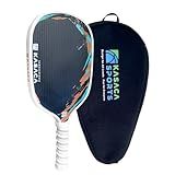 Kasaca Aramid Fiber Pickleball Paddle - 16mm Thermoformed Carbon Fiber Core, Edge Guard, Lightweight Power & Control Paddle for Advanced Players, USAPA Approved