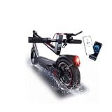 WAWSCOTE Electric Scooter - Electric Scooter Adults, 500W/1500W Motor, 18/21/25 Max MPH, 21/28 Miles Max Range, APP Control, Double Braking Systems, 8.5’’ Tire, Foldable E-Scooter