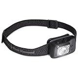 BLACK DIAMOND Spot 400-R Rechargeable Headlamp | 400 Lumens, Dimmable | Micro-USB Charging | Waterproof & Compact | Camping, Hiking, Running | Graphite