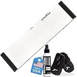 Slide Board for Exercise at Home – 6 ft Board for Multi-Sport Training and Low-Impact Cardio, Fitness Equipment for Home Gym, Slide Board Workout with Bumpers, Workout Equipment for Core and Balance