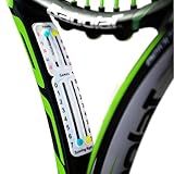 Scoring Right Portable Tennis Racket and Padel Scorekeeper, Easily Mounted Small Score Board to Keep Score of Points, Games, and Sets, ITF Conforming and Lightweight Mini Score Keeper, 1.9g, White